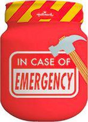 Spaarpot Safe Red - Hallmark Moneybank