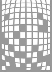 Pronty Mask stencil Square Explosion 470.802.065 A5