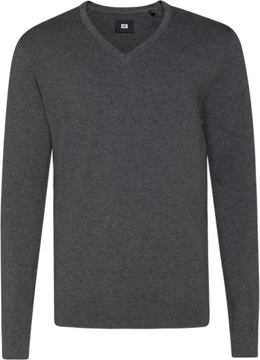 WE Fashion Heren trui van zachte katoenmix - Maat S
