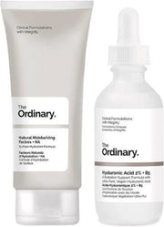 TThe Ordinary verzorgingsset - Natural Moisturizing Factors + HA 100 ml - Hyaluronic Acid 2% + B5 Supersize Serum 60ml - effectieve formules - Intense hydratatie