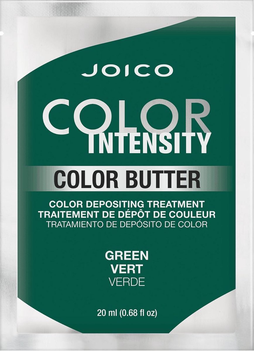 9 x JOICO COLOR INTENSITY COLOR BUTTER KLEURMASKER GREEN 20ml