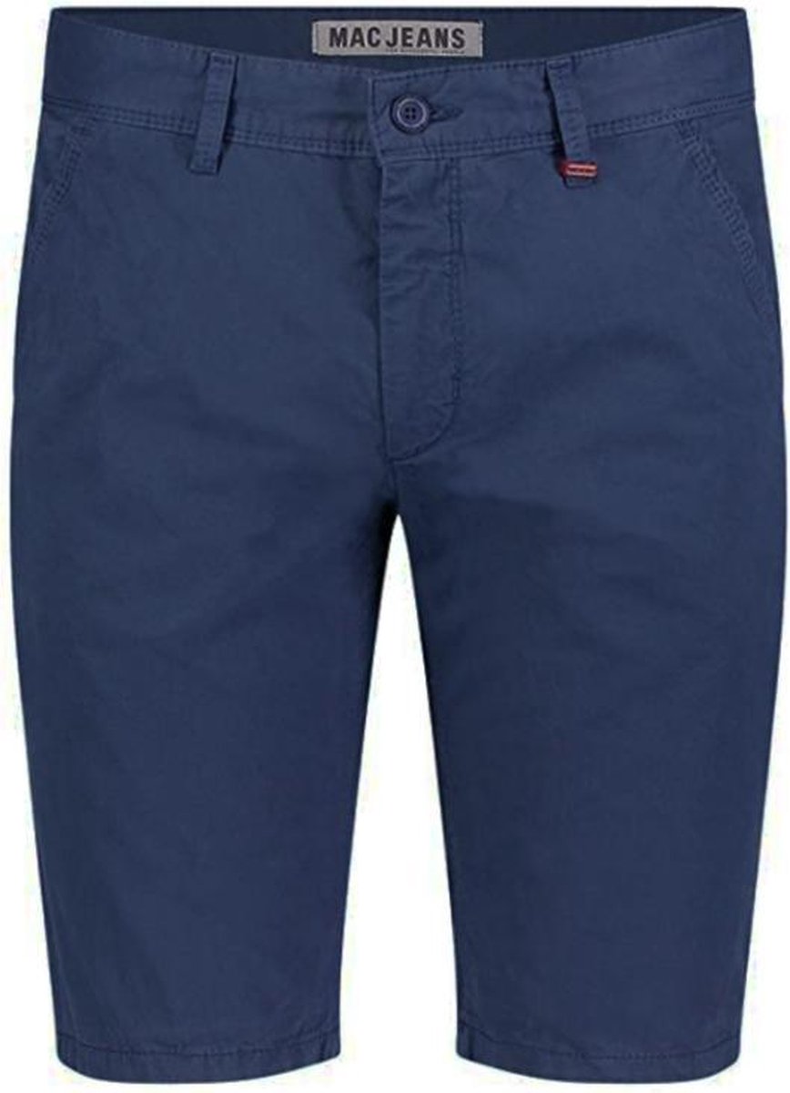 MAC Lenny Korte Broek - Blauw - Maat W40