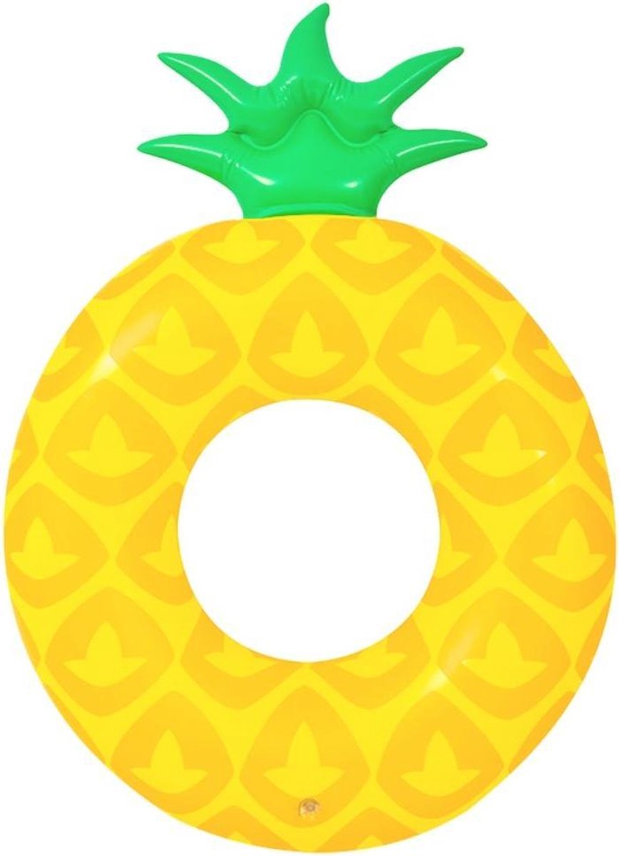 Orange85 Zwemband - Ananas - 76 cm - Kinderen - Zwemring - Zwembad speelgoed - Opblaasbaar - Zwembad speelgoed kinderen - Figuren - Volwassenen - Zwemmen - Zwembanden