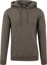 Urban Classics Sweater/trui -S- Sweat Bomber Groen
