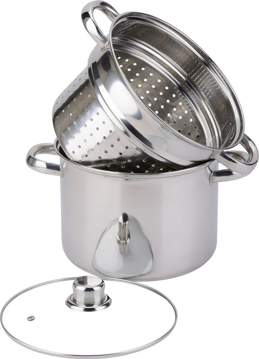 BAUMALU Pastakoker roestvrij staal - 20 cm