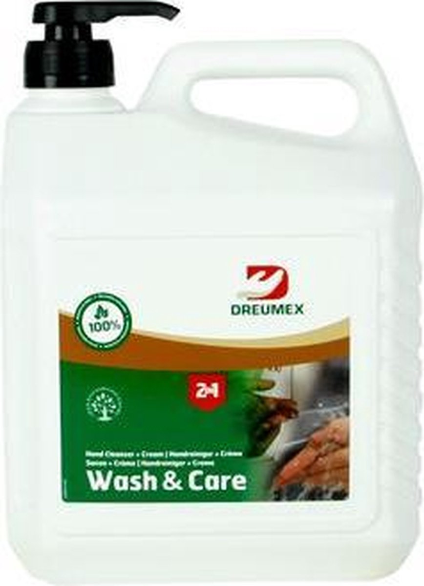 Dreumex handreiniger wash & care 3l can met pomp