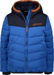 Moodstreet Jongens Winterjas - Sporty Blue - Maat 104