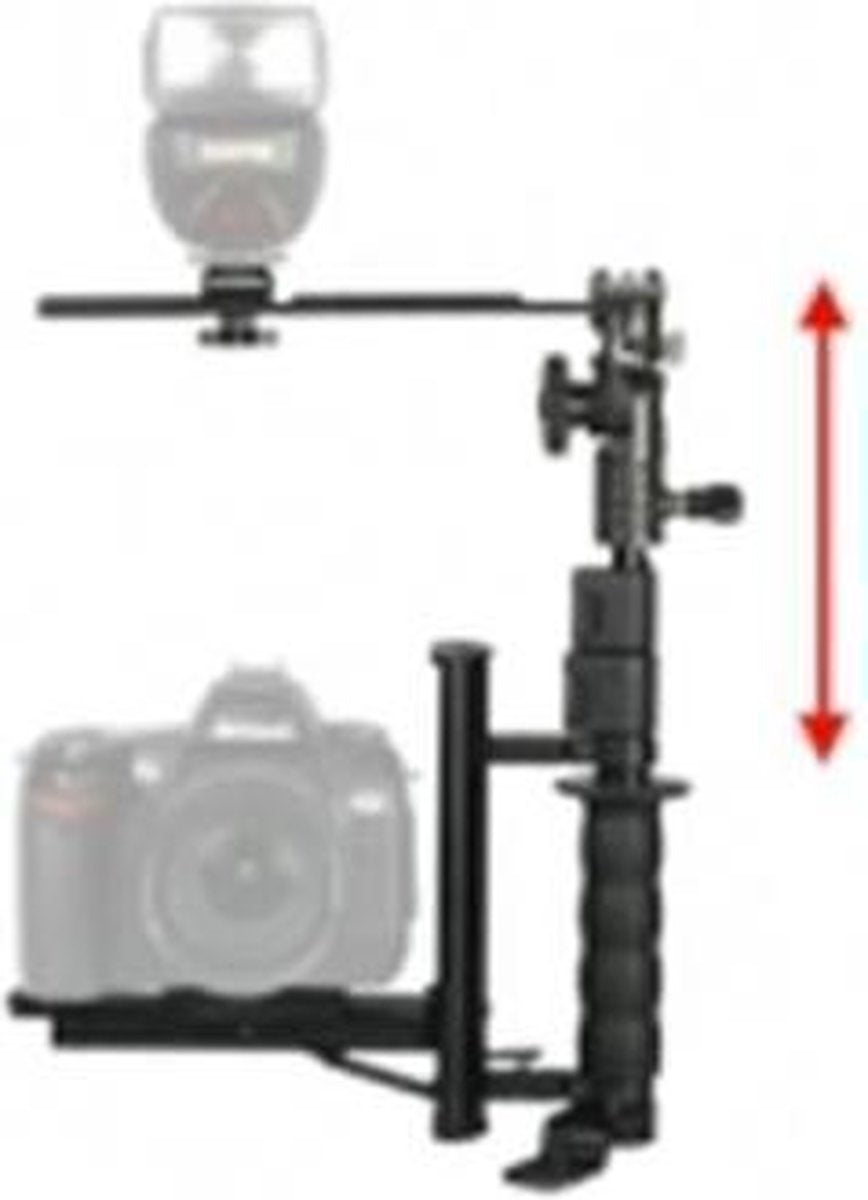 Walimex Flitsgeleider met telescopische arm