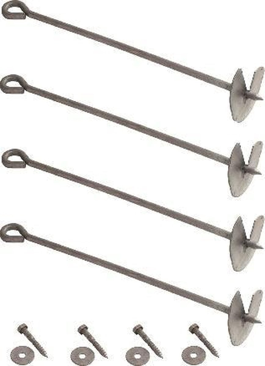 Grondankers 4 Stuks 50 cm