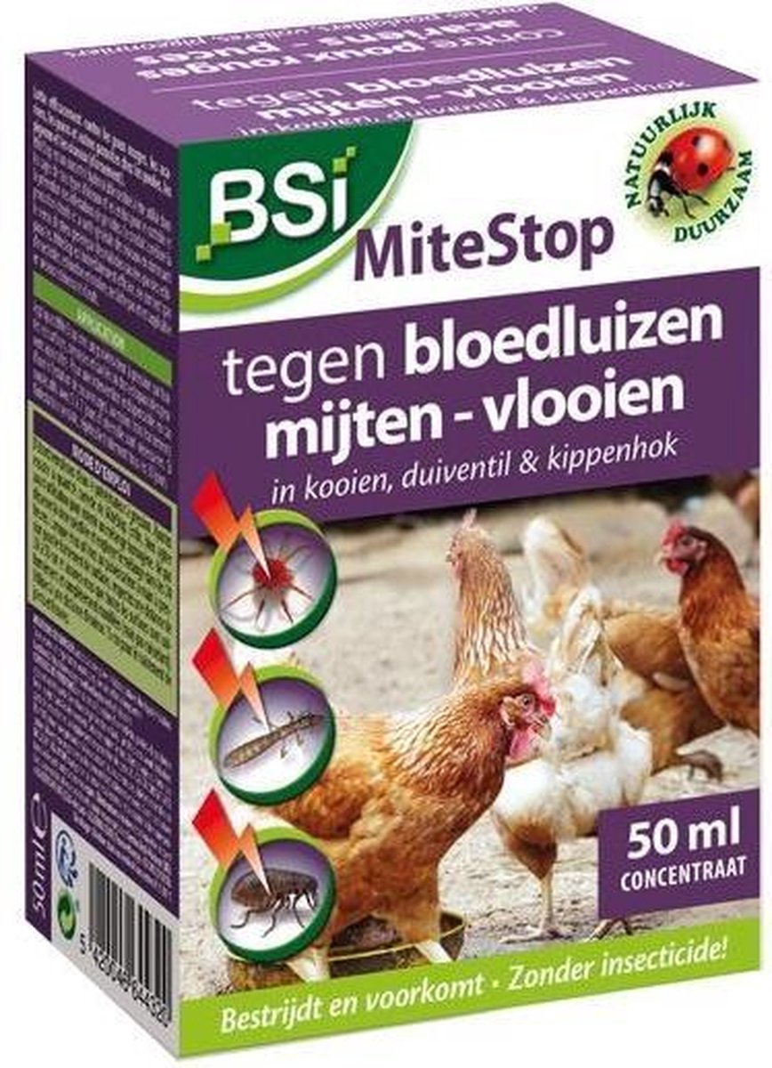 Bsi Ongediertebestrijding Mitestop + Drukspuit 50 Ml