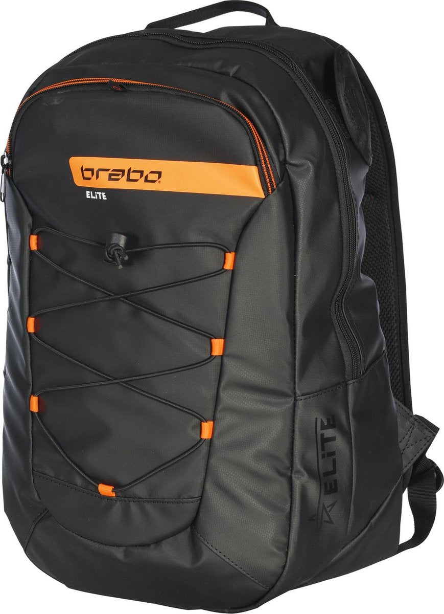 Brabo BB5110 Backpack Jr Elite Bk/Or - Black/Orange Unisex
