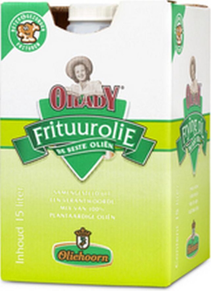 Oliehoorn | Frituurolie | Pak 15 liter
