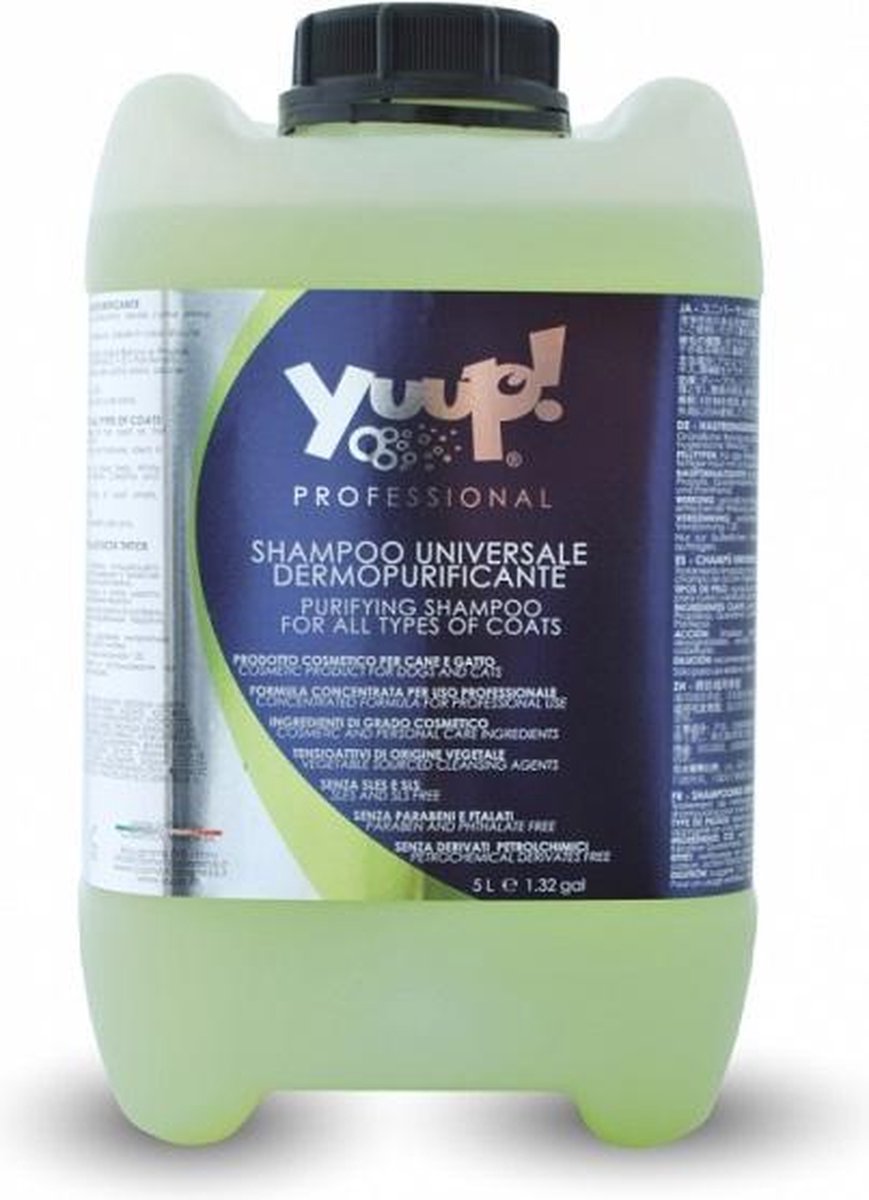 Yuup Purifying Hondenshampoo Voor Alle Vachten 5 L
