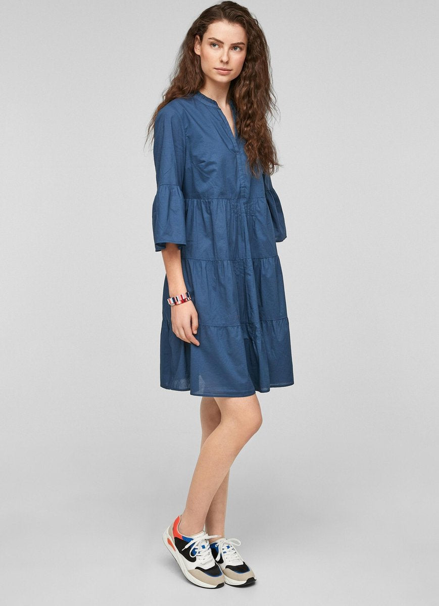 S.oliver blousejurk Royal Blue/Koningsblauw-44