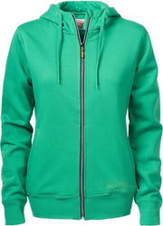 Printer Hooded Sweat Vest Overhead Lady 2262052 Frisgroen - Maat L