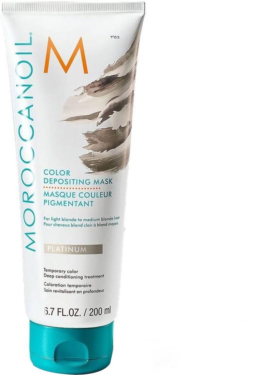 Moroccanoil - Color Depositing Mask - Platinum - 200 ml