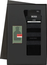 Heren cadeaubox: HUGO BOSS HUGO parfum + HUGO BOSS sokken -  Maat: 39-42
