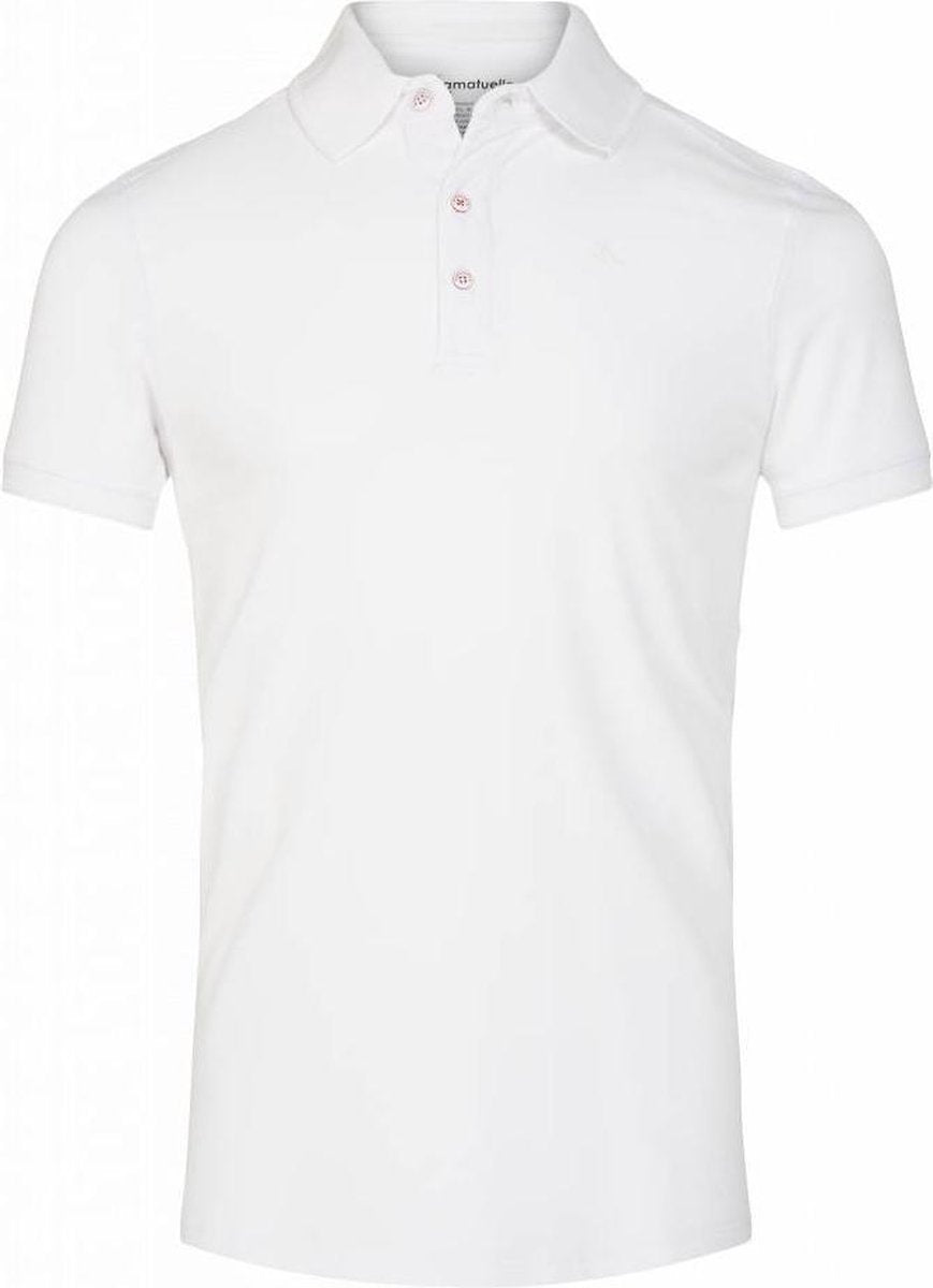 Ramatuelle Polo Heren - South Beach Polo lichte kleuren - Maat XL  - Kleur  Wit  / Ivory White