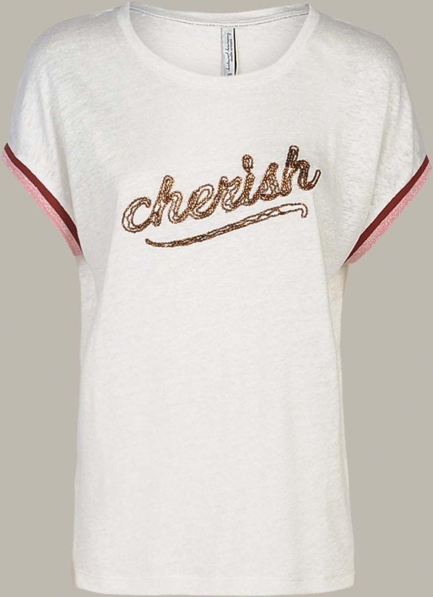 3s4423-30154 - Tee short slv cherish - Shell Maat : XL