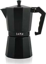 Bama Espresso Maker Doppio 12 Kops - Mat Zwart