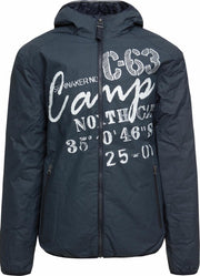 Camp David ® Reversibel jack met capuchon in Papertouch-kwaliteit