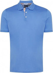 Tresanti Heren Poloshirt Hemelsblauw Piqué Regular Fit - L