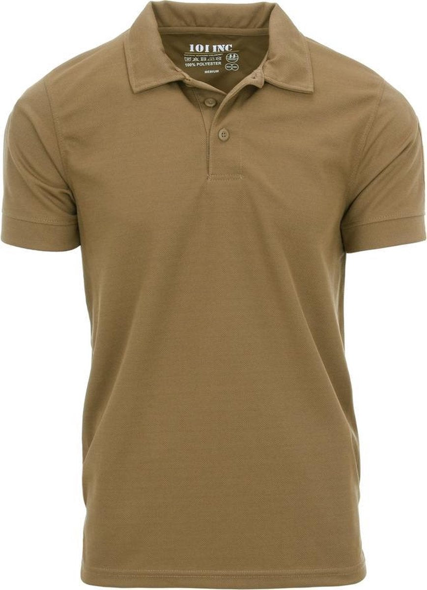 101inc Tactical Polo QuickDry coyote