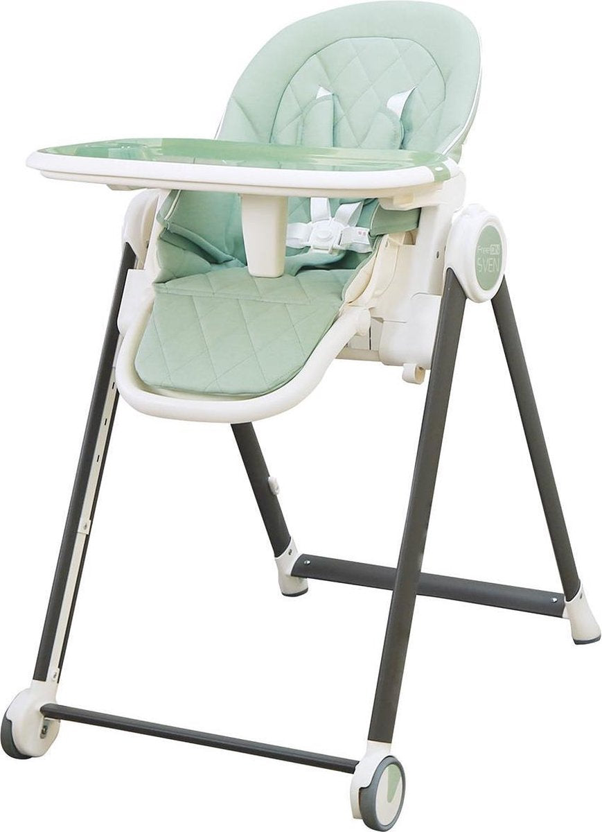 Freeon Kinderstoel Sven DeLuxe - Eetstoel voor kinderen - Mint Green