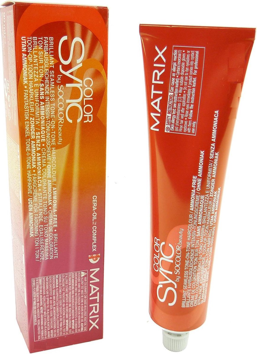 Matrix Socolor Color Sync - # 7BR Medium Blonde Red - Mittelblond Blond Rot 90ml