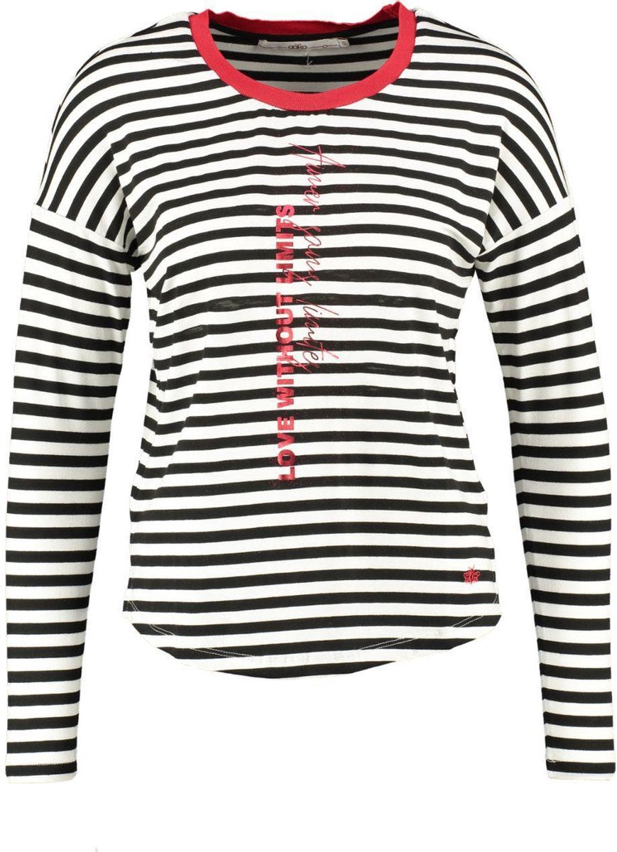 Aaiko longsleeve met langere achterzijde - Maat S
