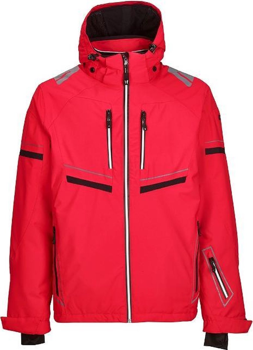 Killtec heren ski-jas Lennox rood - maat XXL