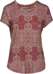 ESSENZA Saona Giulia Top Korte Mouw Rose - M