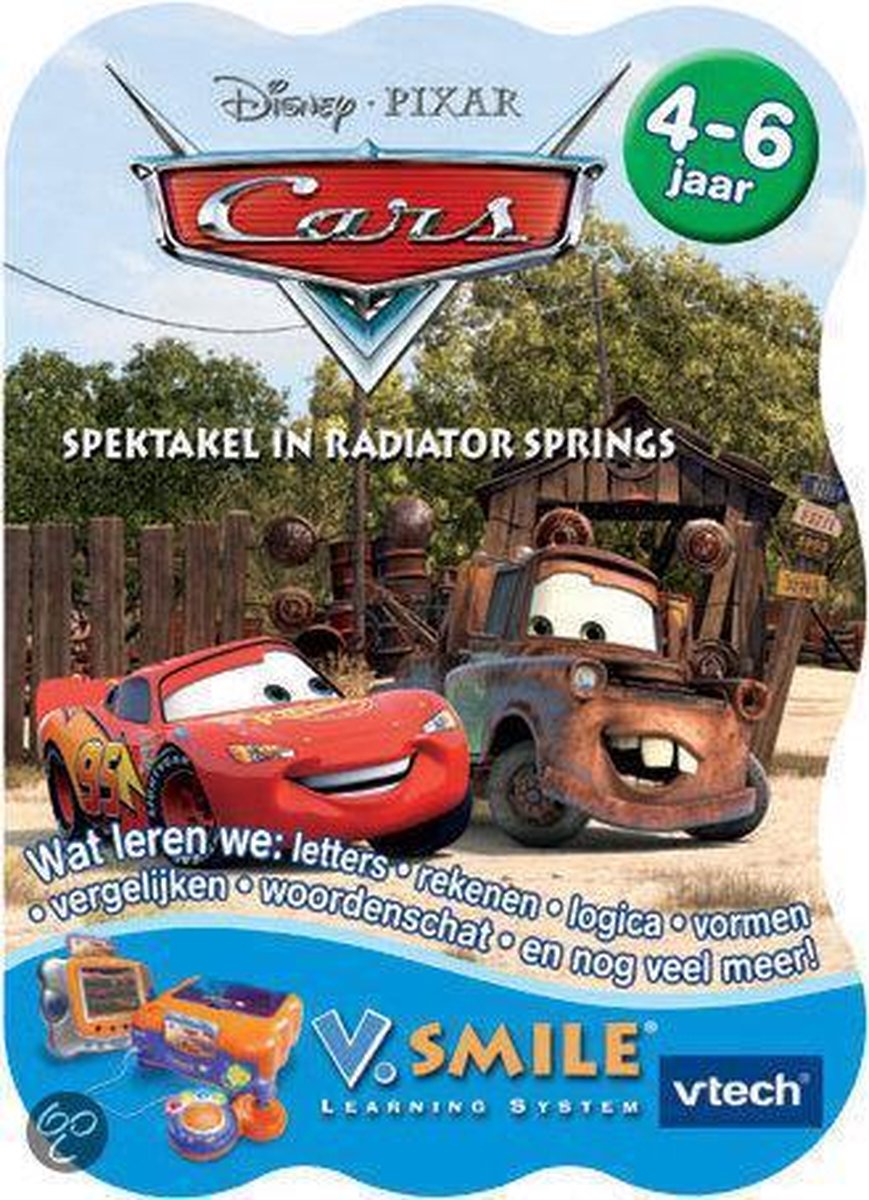 VTech V.Smile - Game - Cars