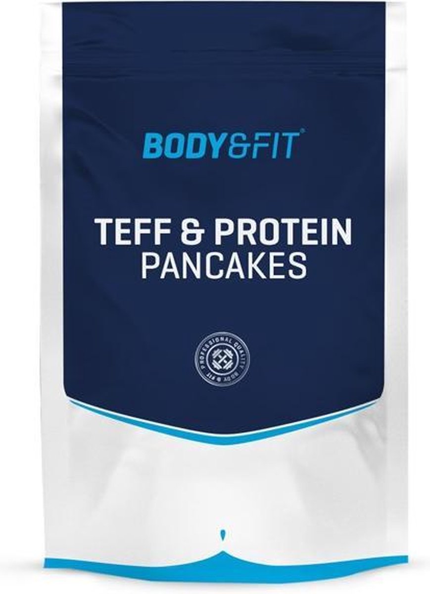 Body & Fit Teff & Protein Pannenkoekenmix - Eiwitrijk & Vezelrijk - 800 gram