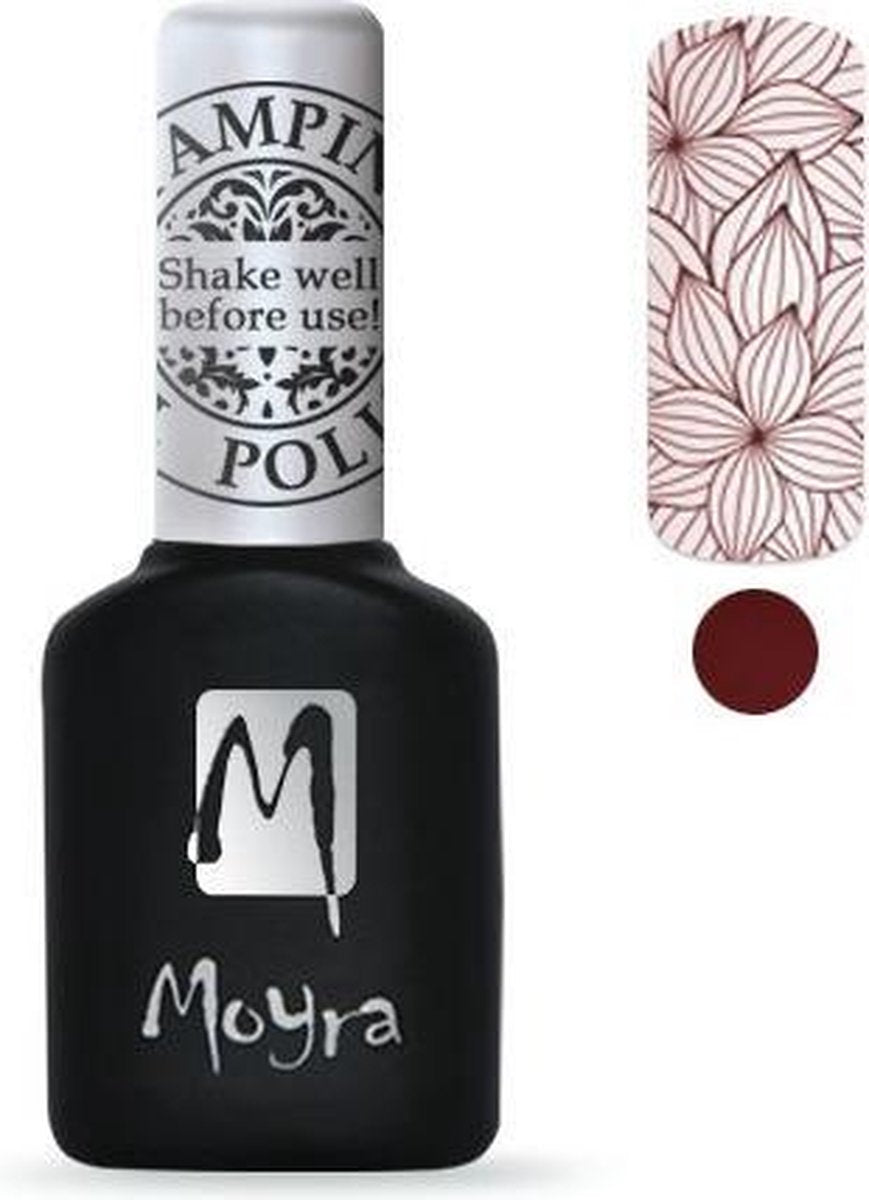 Moyra Stamping Gel Polish 10ml SGP07 MERLOT