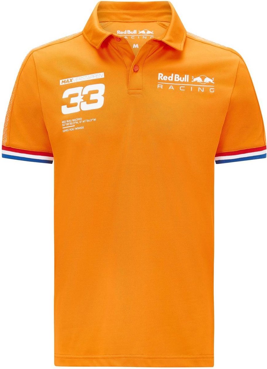 Red Bull Racing Max Verstappen Polo S orange