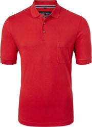 Marvelis Modern Fit poloshirt - Quick Dry - rood -  Maat: 4XL