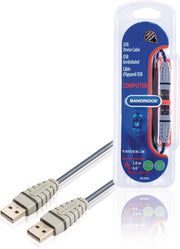 Bandridge - USB 2.0 Kabel - Grijs - 2 meter