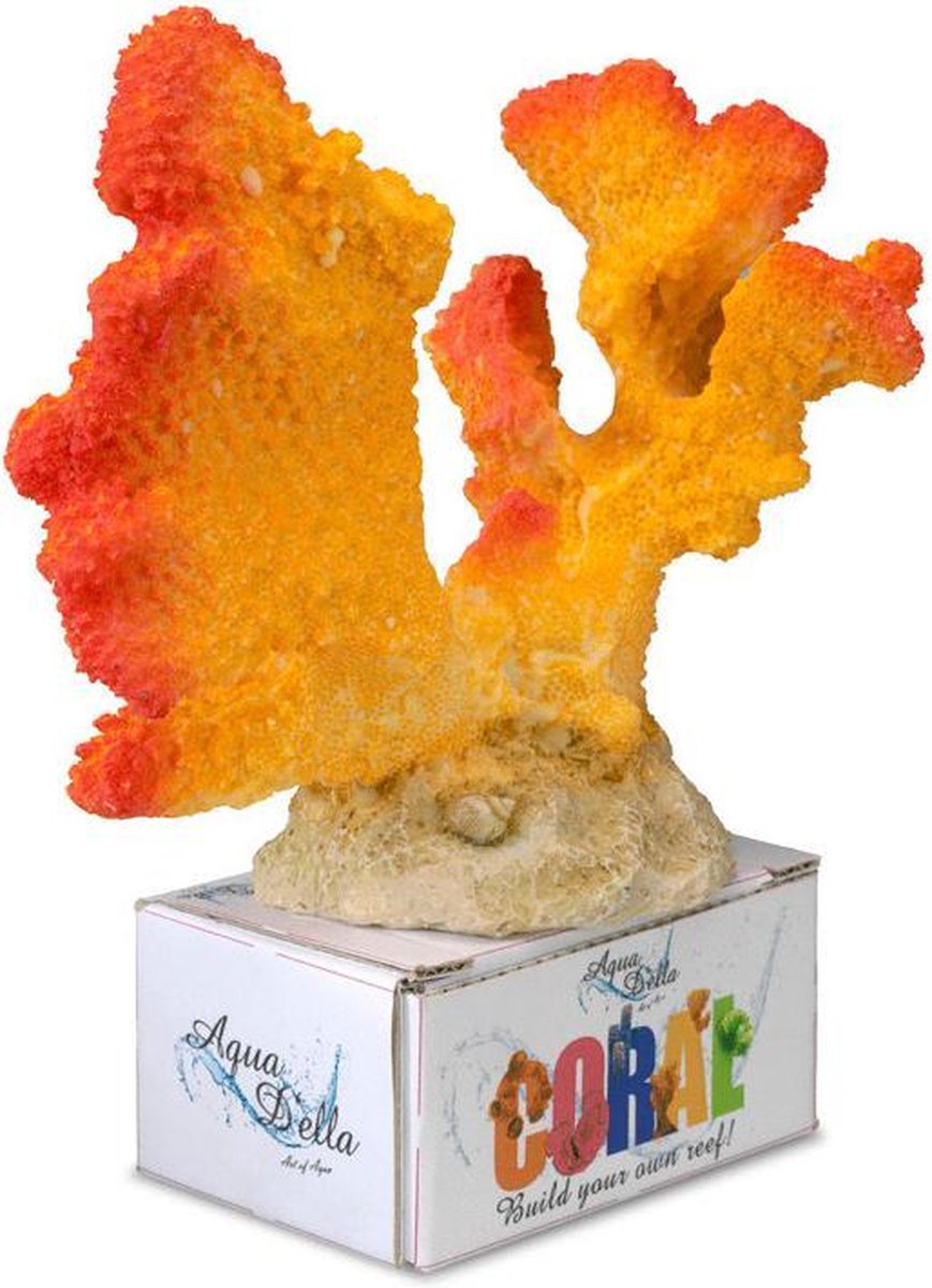 Ebi Decor Koraal L 16x15x8 cm Geel Oranje