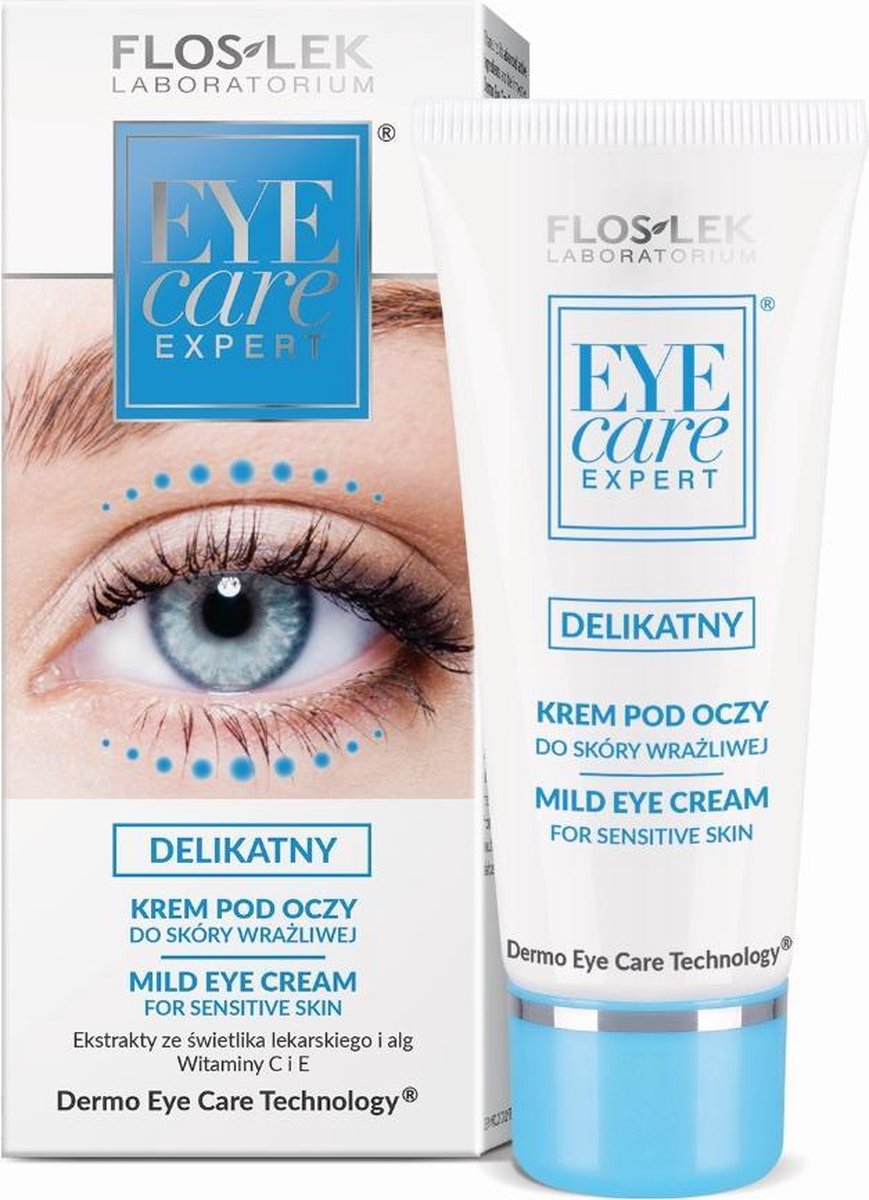 Floslek_eye Care Expert Delikatny Krem Pod Oczy Do Ski?1/2ry Wra?liwej 30ml