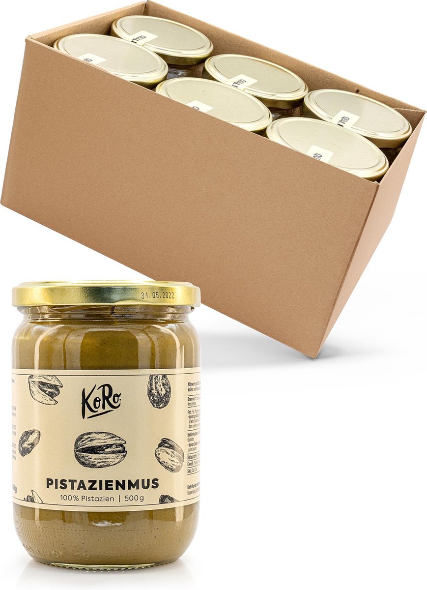 KoRo | Pistachepasta | 6 x 500 g