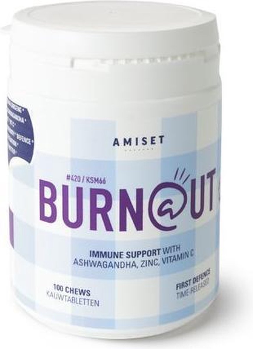 Amiset Burnout Ashwagandha 100 tabletten