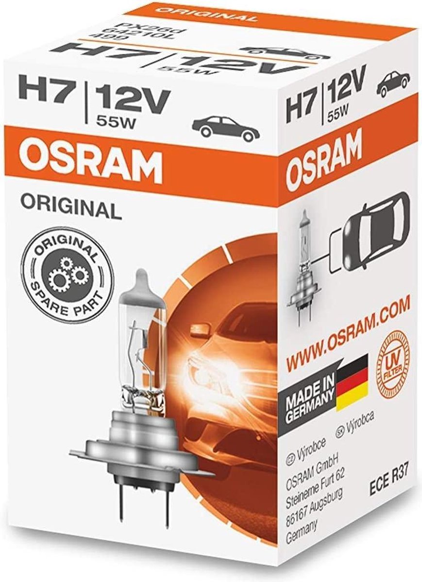 Osram Auto Halogeenlamp Original Line H7 55 W 12 V