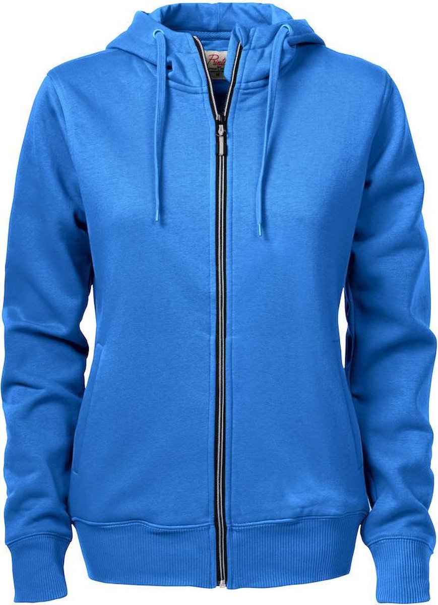 Printer Hooded Sweat Vest Overhead Lady 2262052 Oceaanblauw - Maat XS