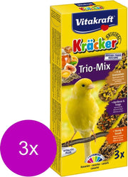 Vitakraft Kanarie Kracker 3 stuks - Vogelsnack - 3 x Honing&Ei&Fruit