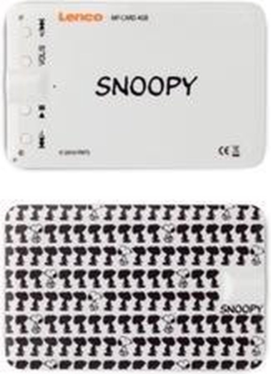 Lenco Snoopy MP3 speler - 4GB - Zwart