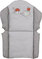 Roba Stoelverkleiner Adam & Eule Junior 55 Cm Polykatoen Grijs