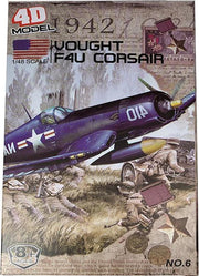 Vought F4U Corsair (Bouwpakket) (Amerikaanse Leger Vliegtuig) #6 schaal 1/48 - Leger / Army - Schaalmodel - Vliegtuig Oorlogs model