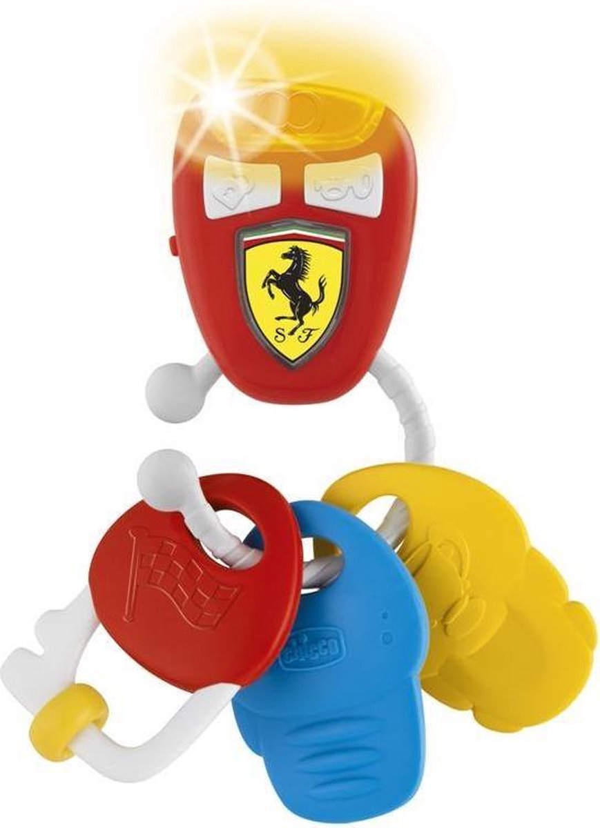 Rammelaar Ferrari Jongens 12 X 17 Cm Rood/blauw/geel