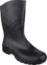 Dunlop Dee rubberen kuitlaarzen - Zwart - Maat 39